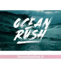 دانلود فونت Ocean Rush - فونت انگلیسی برای طراحی گرافیک، وب‌سایت، اپلیکیشن موبایل، چاپ و غیره