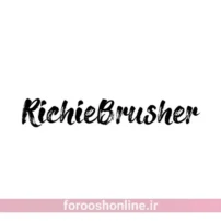 دانلود فونت Richie Brusher - فونت انگلیسی برای طراحی گرافیک، وب‌سایت، اپلیکیشن موبایل، چاپ و غیره