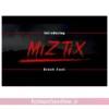 فونت قلمویی miztix یک فونت فانتزی انگلیسی مناسب تیتر، کاور فیلم، تبلیغاتی، شبکه های اجتماعی